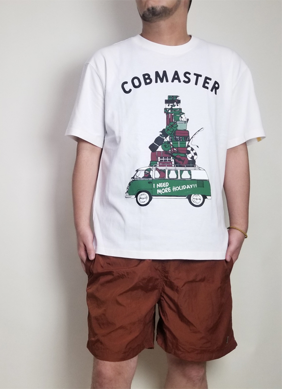 Cobmaster コブマスター Tシャツ 半袖 アウトドア メンズ キャンプ イギリス CAMPING BUS