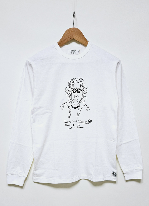 freerage Tシャツ ロンT メンズ フリーレイジ 日本製 リサイクルコットン プリントTシャツ 長袖