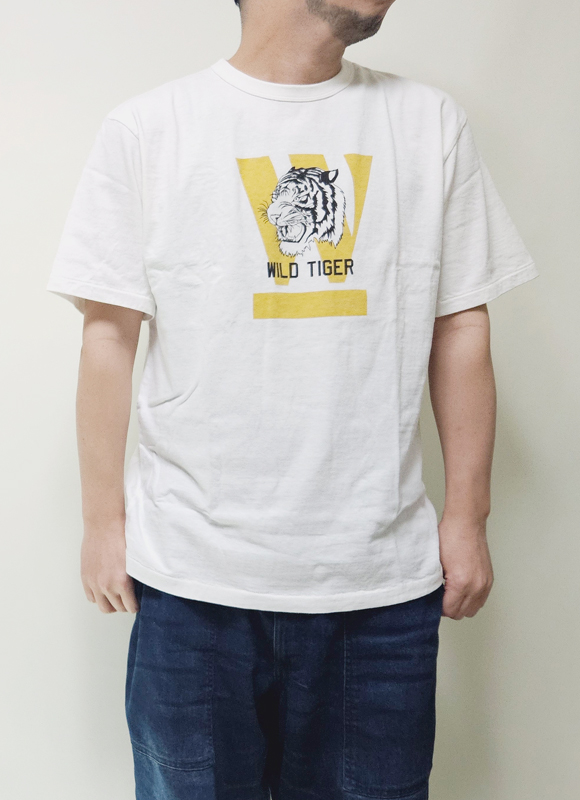 freerage Tシャツ メンズ フリーレイジ 日本製 リサイクルコットン プリントTシャツ 半袖 白T
